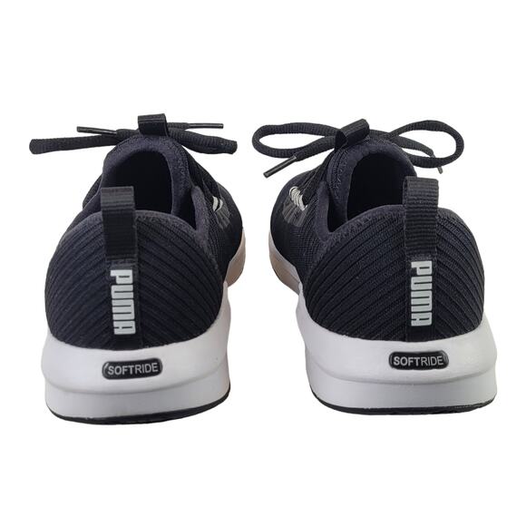 Puma Softride Fitness Running Sneaker Women's Size 8 Black White Softfoam Shoes - Picture 8 of 13